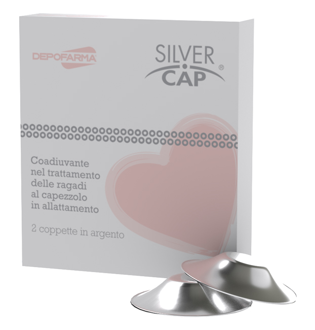 SILVER CAP COPPETTE IN ARGENTO COPRI CAPEZZOLI PER ALLATTAMENTO 2 PEZZI - Farmacianuova.eu