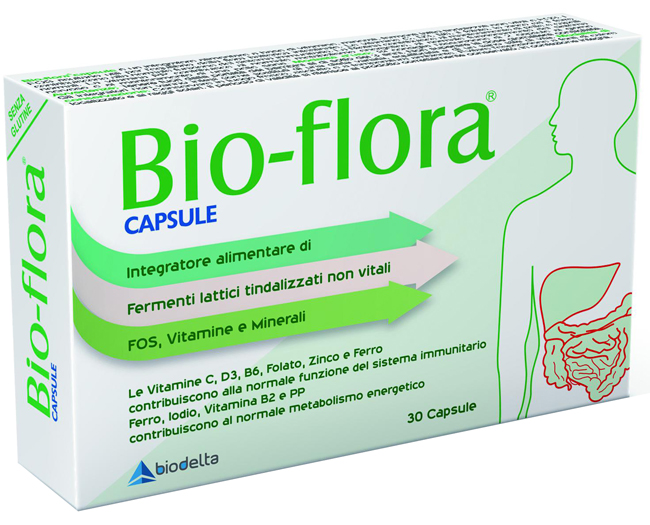 BIOFLORA 30 CAPSULE - Farmacianuova.eu
