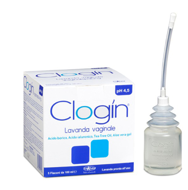 CLOGIN LAVANDA VAGINALE 5 FLACONI DA 100 ML + 5 CANNULE VAGINALI MONOUSO - Farmacianuova.eu