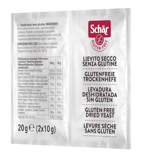 SCHAR LIEVITO SECCO 2 BUSTINE DA 10 G - Farmacianuova.eu