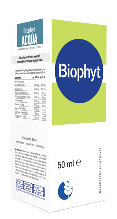 BIOPHYT ACQUA 50 ML SOLUZIONE IDROALCOLICA - Farmacianuova.eu