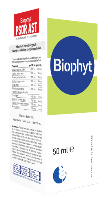 BIOPHYT PSOR AST 50 ML SOLUZIONE IDROALCOLICA - Farmacianuova.eu
