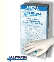 GUANTO LATTICE NON TALCATO PICCOLO 100 PEZZI - Farmacianuova.eu