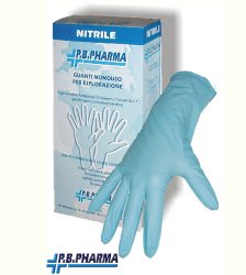 GUANTO NITRILE GRANDE 100 PEZZI - Farmacianuova.eu