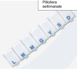 PILLOLIERA SETTIMANALE PLASTICA - Farmacianuova.eu
