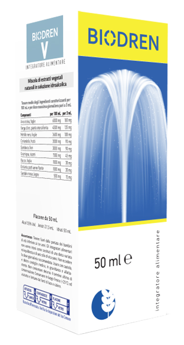 BIODREN V 50 ML SOLUZIONE IDROALCOLICA - Farmacianuova.eu