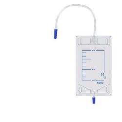 SACCA DI DRENAGGIO DA GAMBA PER INCONTINENZA TUBO 10 CM 10 PEZZI - Farmacianuova.eu