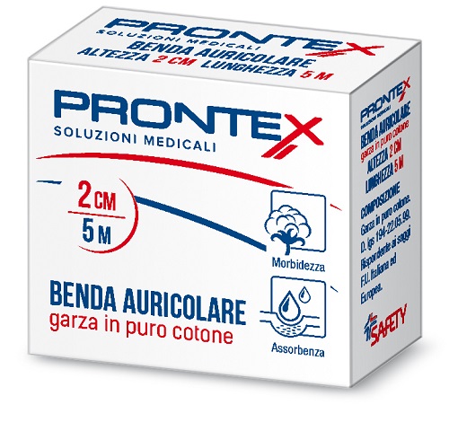 PRONTEX BENDA AURICOLARE 2 CM - Farmacianuova.eu