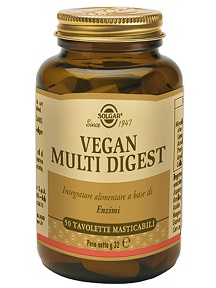 VEGAN MULTI DIGEST 50 TAVOLETTE MASTICABILI - Farmacianuova.eu