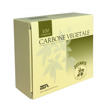 ZETAVIS CARBONE VEGETALE 100 COMPRESSE - Farmacianuova.eu