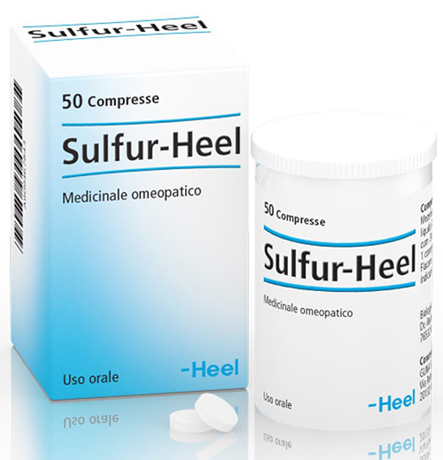 HEEL SULFUR 50 TAVOLETTE - Farmacianuova.eu