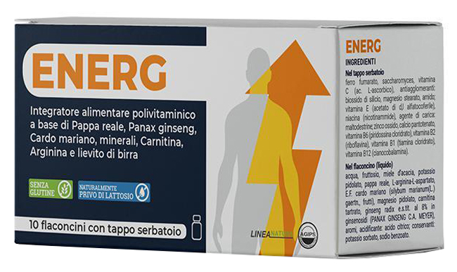 ENERG 10 FLACONCINI USO ORALE - Farmacianuova.eu