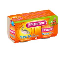 PLASMON OMOGENEIZZATO TROTA VERDURE 80 G X 2 PEZZI - Farmacianuova.eu