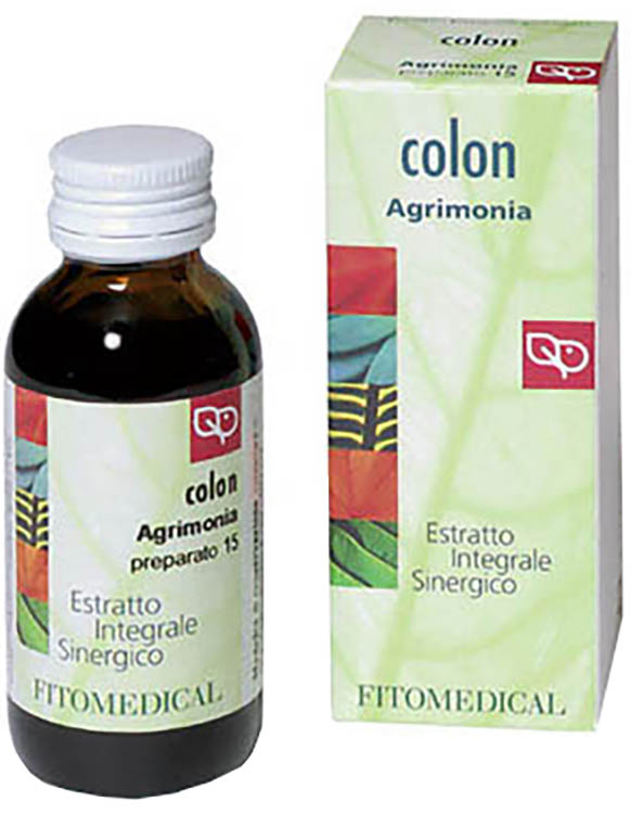 AGRIMONIA COLON ESTRATTO INTEGRALE SINERGICO 60 ML PREPARATO 15 - Farmacianuova.eu
