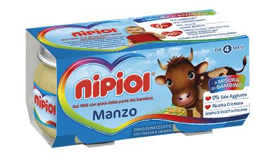 NIPIOL OMOGENEIZZATO MANZO 120 G 2 PEZZI - Farmacianuova.eu