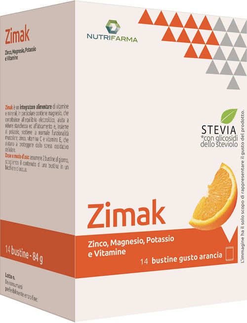 ZIMAK 14 BUSTINE 6 G ARANCIO - Farmacianuova.eu