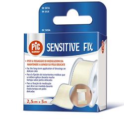 CEROTTO IN ROCCHETTO PIC SENSITIVE FIX SETA 5X500 CM CON FUSTELLA - Farmacianuova.eu