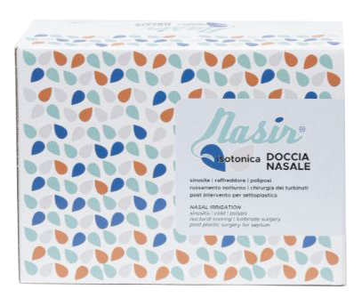 SOLUZIONE FISIOLOGICA ISOTONICA STERILE NASIR IN SCATOLA CON10 SACCHE VERSIONE LUER LOCK DA 250ML - Farmacianuova.eu