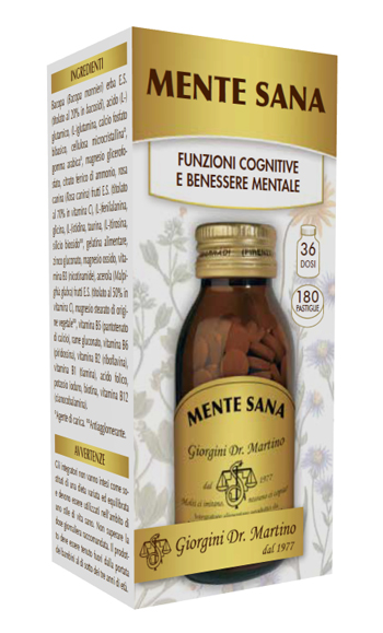 MENTE SANA 180 PASTIGLIE - Farmacianuova.eu