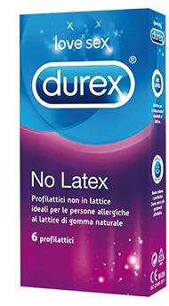 PROFILATTICO DUREX NO LATEX 6 PEZZI - Farmacianuova.eu