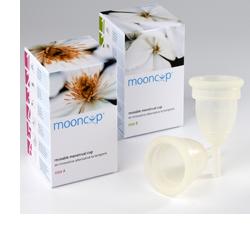 COPPETTA MESTRUALE MOONCUP TAGLIA A GRANDE PER DONNE CON PIU' DI 30 ANNI - Farmacianuova.eu