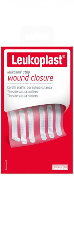 CEROTTO PER SUTURA LEUKOSAN STRIP 6X38MM 2 BUSTE X 6 CEROTTI - Farmacianuova.eu