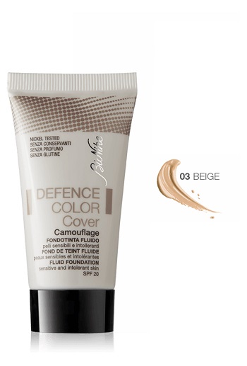 DEFENCE COLOR COVER FONDOTINTA FLUIDO 03 BEIGE 30 ML - Farmacianuova.eu