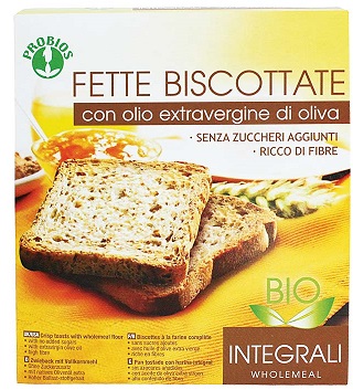 FETTE BISCOTTATE INTEGRALI SENZA ZUCCHERO 270 G - Farmacianuova.eu