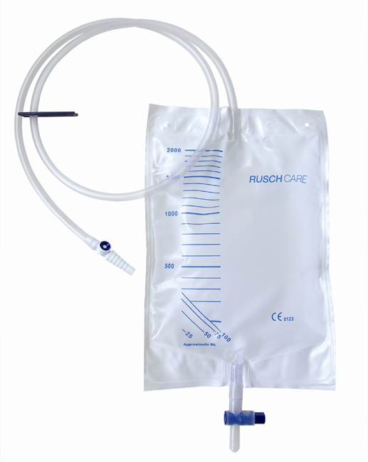 SACCA DI DRENAGGIO LETTO PER INCONTINENZA 2000ML IN PVC CON VALVOLA DI NON RITORNO E SCARICO STERILE CON TUBO DI RACCORDO 120CM 1 PEZZO RIUTILIZZABILE - Farmacianuova.eu