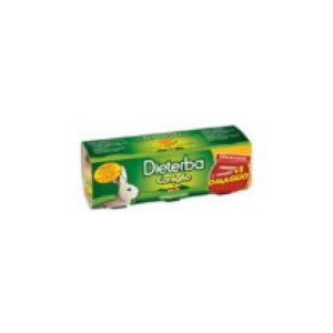 DIETERBA OMOGENEIZZATO CONIGLIO 3 PEZZI 80 G - Farmacianuova.eu