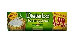 DIETERBA OMOGENEIZZATO FORMAGGINO 3 PEZZI 80 G - Farmacianuova.eu