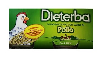 DIETERBA OMOGENEIZZATO POLLO 3 PEZZI 80 G - Farmacianuova.eu