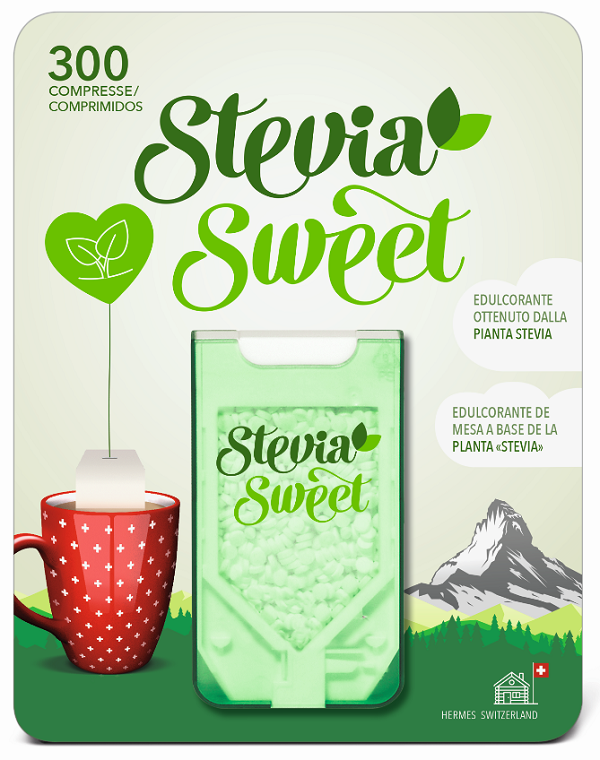 HERMESETAS STEVIA 300 COMPRESSE - Farmacianuova.eu