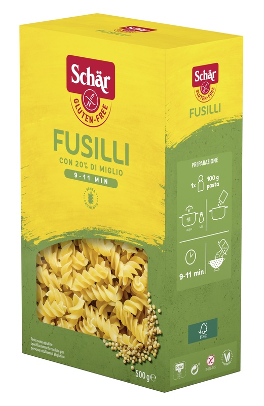 SCHAR I CLASSICI FUSILLI 500 G - Farmacianuova.eu