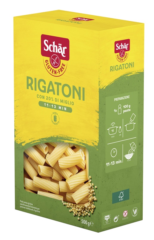 SCHAR RIGATONI 500 G - Farmacianuova.eu