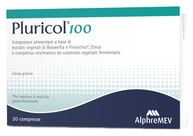 PLURICOL 100 20 COMPRESSE - Farmacianuova.eu