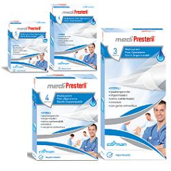 MEDICAZIONE MEDIPRESTERIL POST OPERATORIA IMPERMEABILE STERILE 10X15CM 4 PEZZI - Farmacianuova.eu
