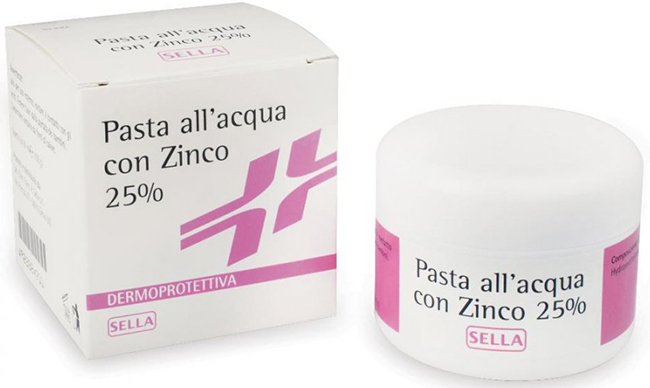 PASTA ACQUA CON ZINCO 25% 100 ML - Farmacianuova.eu