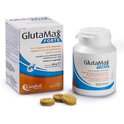 MANGIME COMPLEMENTARE PER CANI GLUTAMAX FORTE BARATTOLO 40 COMPRESSE - Farmacianuova.eu