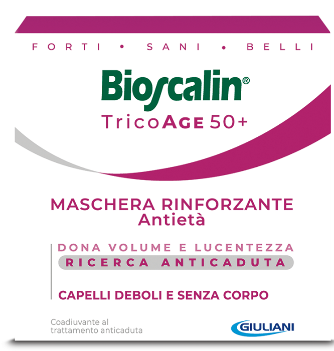 BIOSCALIN TRICOAGE MASCHERA RINFORZANTE ANTIETA' 200 ML - Farmacianuova.eu