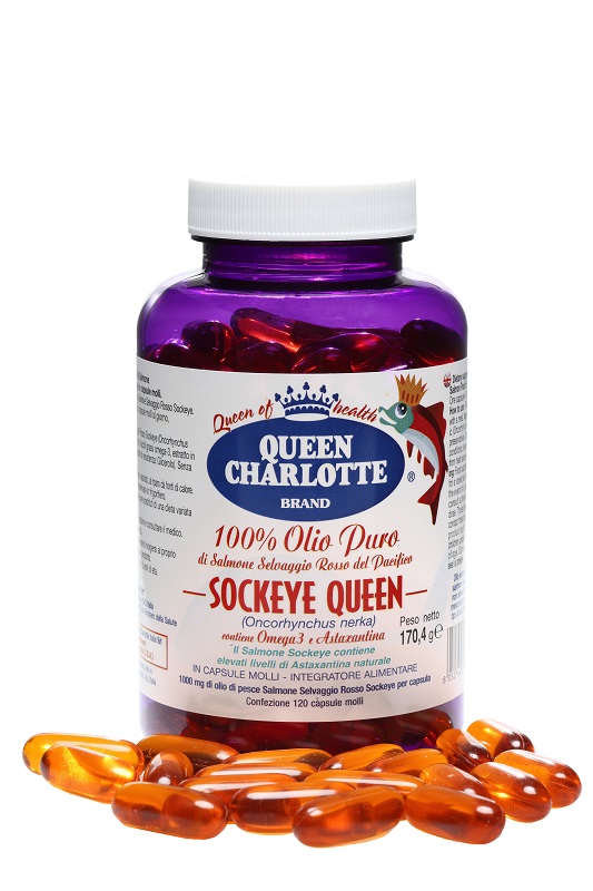 OLIO PURO SALMONE SELVAGGIO ROSSO 120 CAPSULE - Farmacianuova.eu