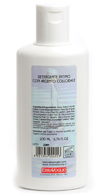 DETERGENTE INTIMO ALL'ARGENTO COLLOIDALE FLACONE 200 ML - Farmacianuova.eu