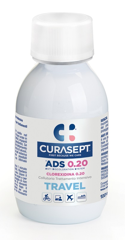 CURASEPT COLLUTORIO 0,20 ADS TRAVEL 100 ML - Farmacianuova.eu