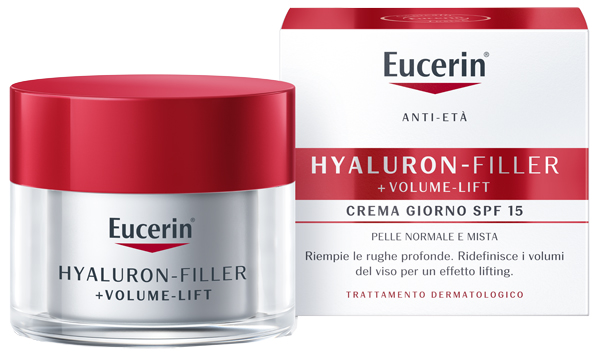 EUCERIN HYALURON FILLER VOLUME GIORNO PELLE NORMALE MISTA 50 ML - Farmacianuova.eu