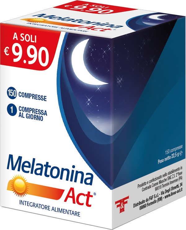 MELATONINA ACT 150 COMPRESSE - Farmacianuova.eu