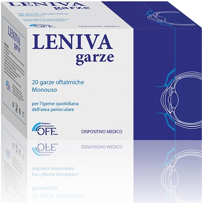 LENIVA GARZE OFTALMICHE 20 PEZZI - Farmacianuova.eu