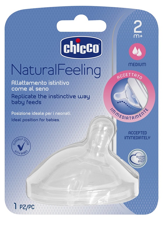 CHICCO TETTARELLA STEPUP NEW 2M+ FLUSSO MEDIO - Farmacianuova.eu