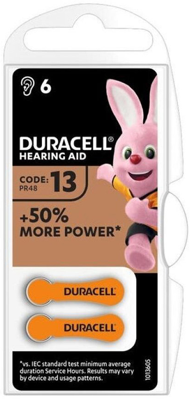 DURACELL EASY TAB 13 ARANCIO BATTERIA PER APPARECCHIO ACUSTICO - Farmacianuova.eu