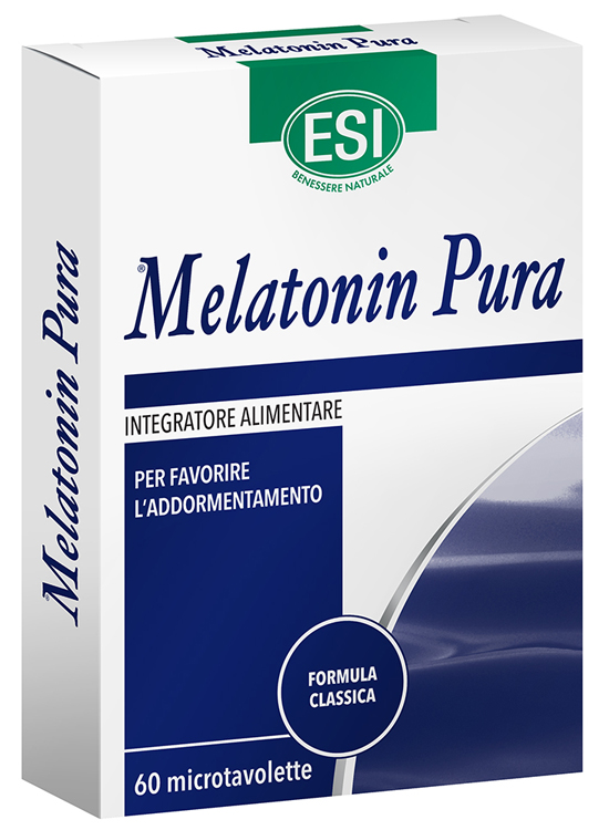 ESI MELATONIN PURA 60 MICROTAVOLETTE - Farmacianuova.eu
