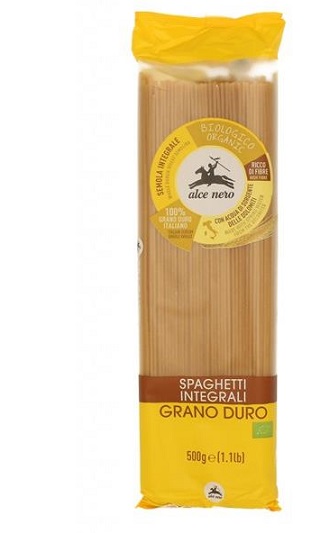 SPAGHETTI INTEGRALI BIO 500 G - Farmacianuova.eu